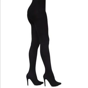 leggings with heels attached